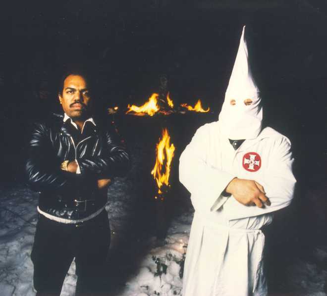 daryl davis at a klan rally
