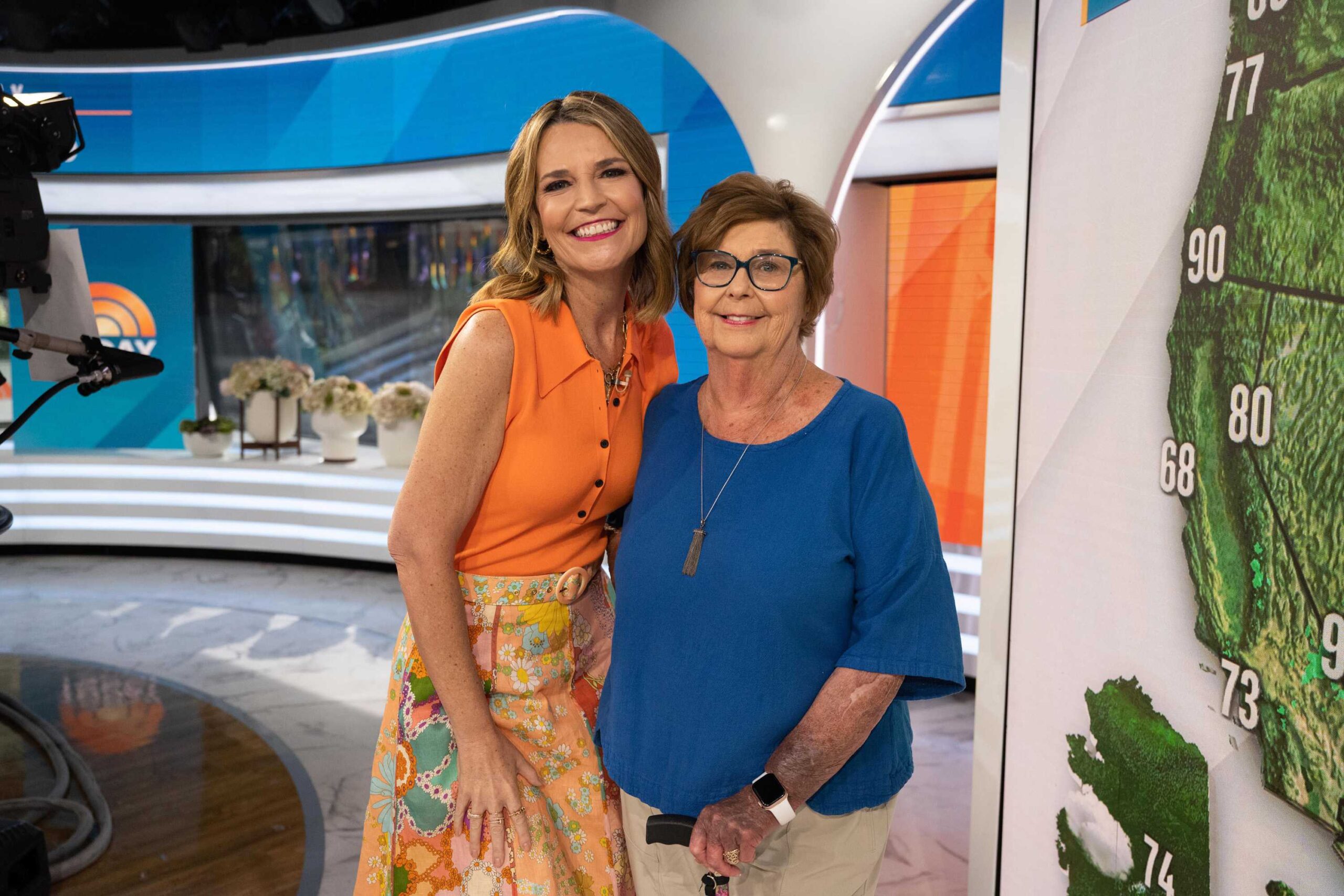 Savannah Guthrie and mother, Nancy Guthrie, on Thursday, June 15, 2023.