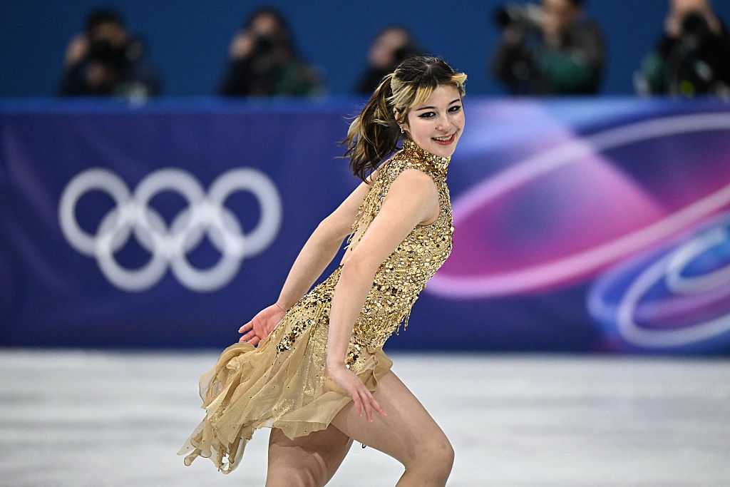 USA&amp;apos;s Alysa Liu competes in the figure skating women&amp;apos;s single free skating final during the Milano Cortina 2026 Winter Olympic Games at Milano Ice Skating Arena in Milan on February 19, 2026. (Photo by Gabriel BOUYS / AFP via Getty Images)