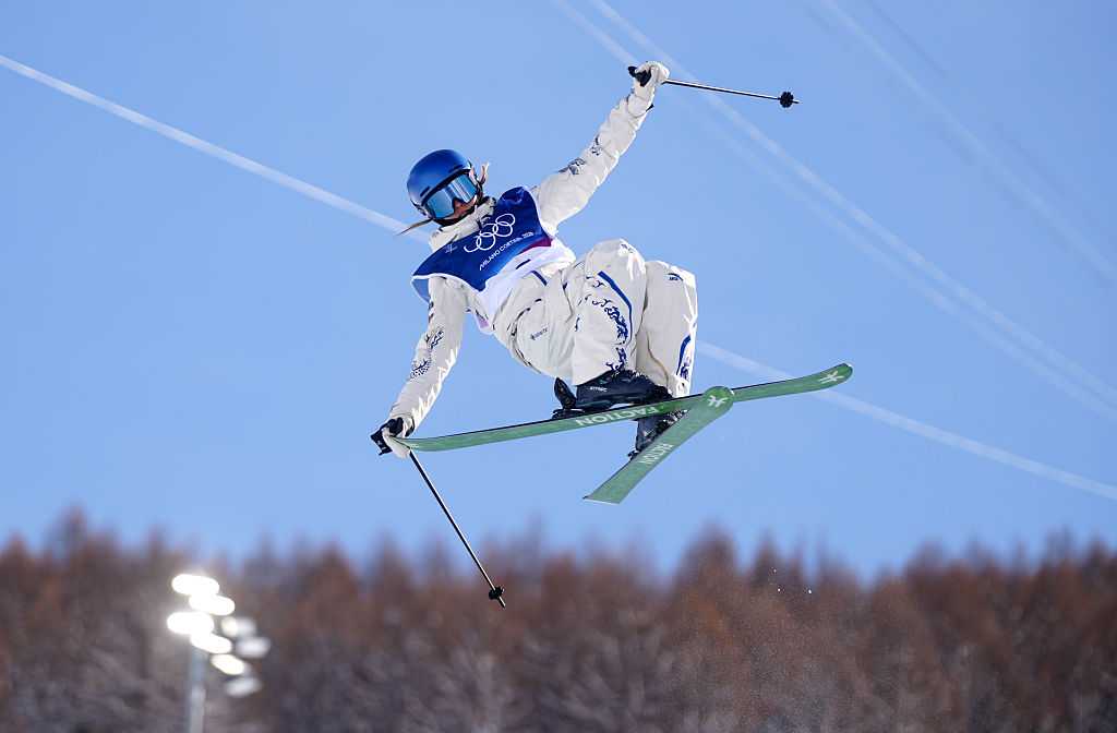 China's Eileen Gu during the Women's Freeski Halfpipe Final at the Livigno Snow Park, on day 16 of the Milano Cortina 2026 Winter Olympics, Italy.