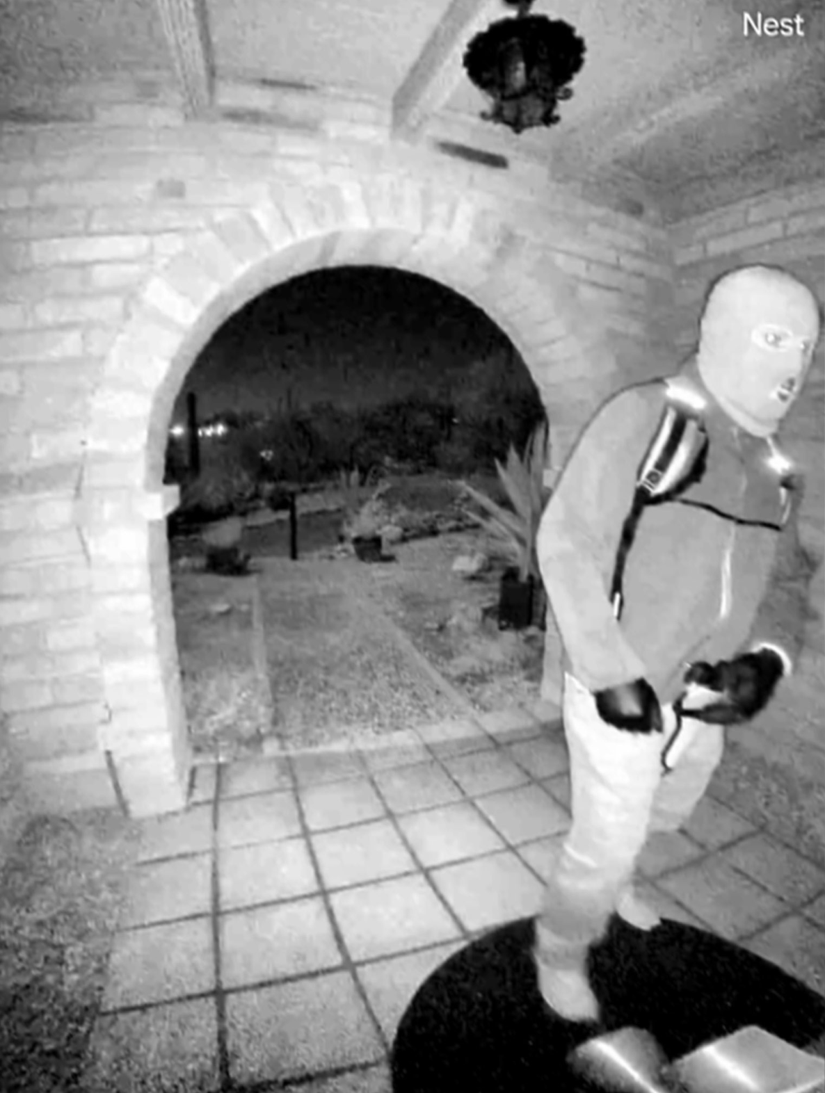 Newly released images of masked man at Nancy Guthrie's front door the night she disappeared