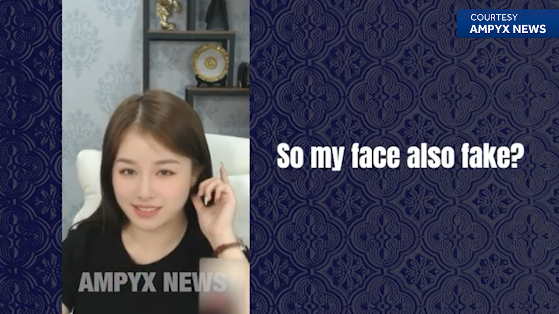 a scammer uses deepfake during a live-video call with undercover cyber reporter kerry tomlinson