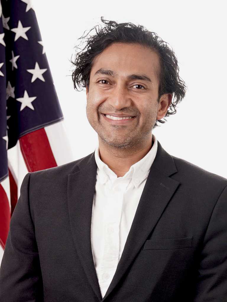 FILE - In this undated photo provided by the U.S. Food and Drug Administration, Vinay Prasad smiles for a portrait. (U.S. FDA via AP)