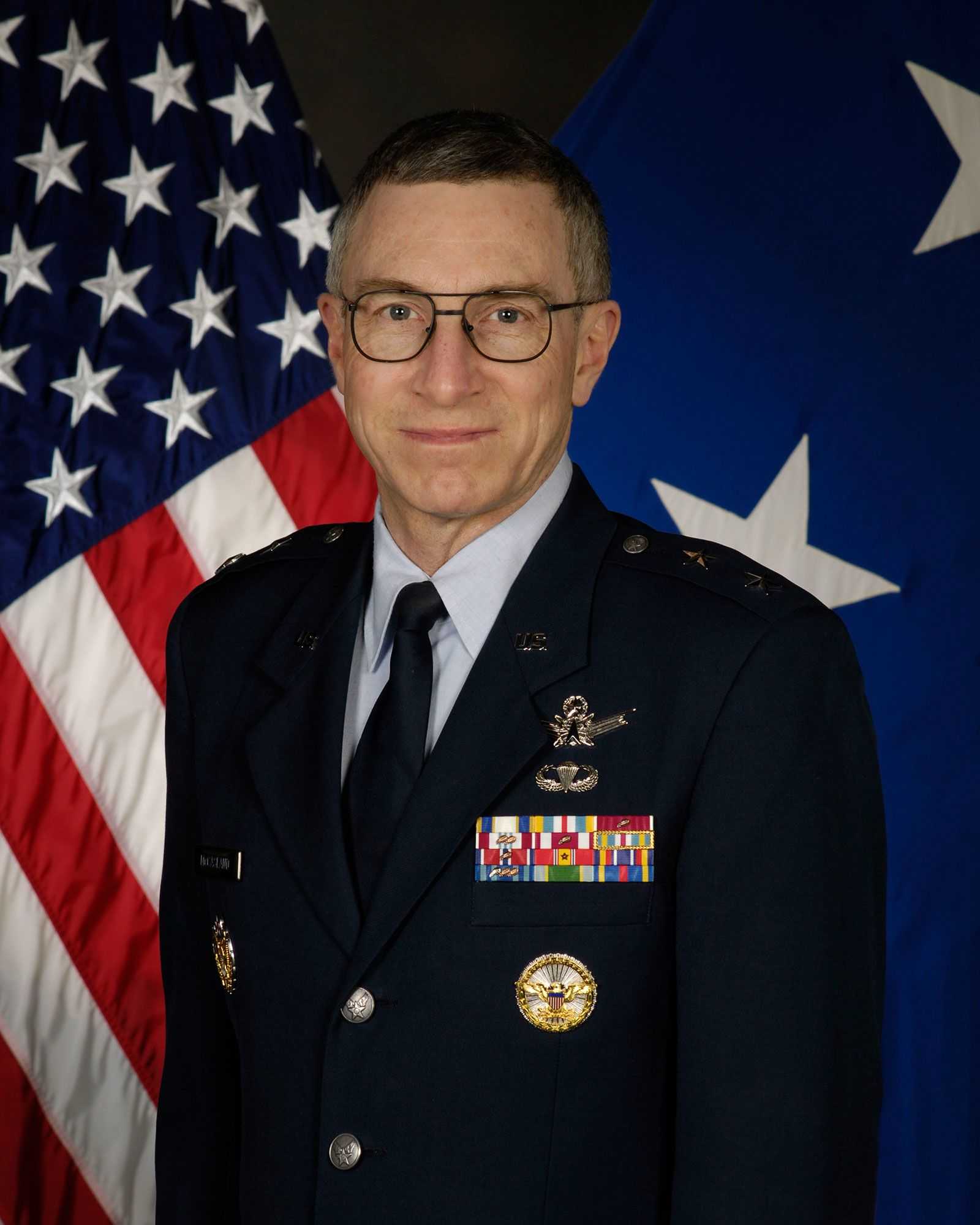 Retired Air Force Maj. Gen. William Neil McCasland is shown.