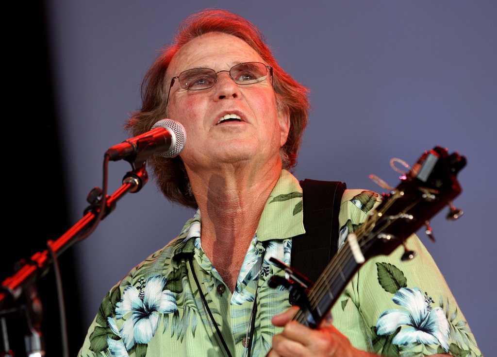 FILE - Country singer Joe McDonald plays during the Heros of Woodstock concert at Bethel Woods Center for the Arts in Bethel, N.Y., Saturday, Aug. 15, 2009, marking the 40th anniversary of the original 1969 Woodstock concert.