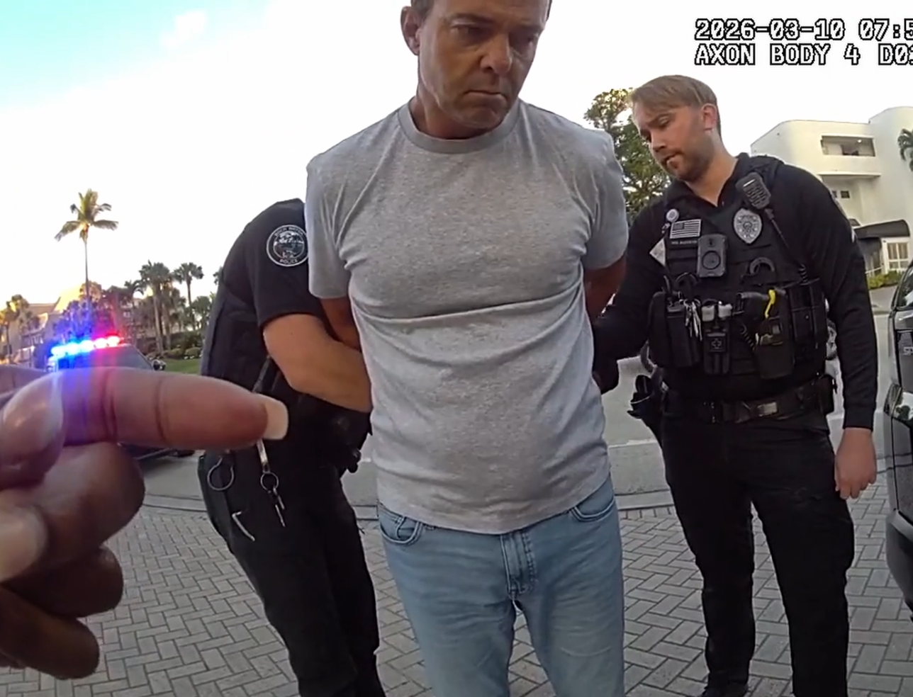 watch: boca raton police arrest 'the real housewives of pretoria' couple