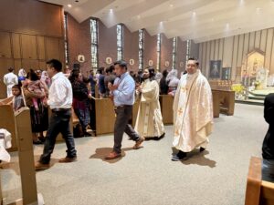Rolando Nicolas procession