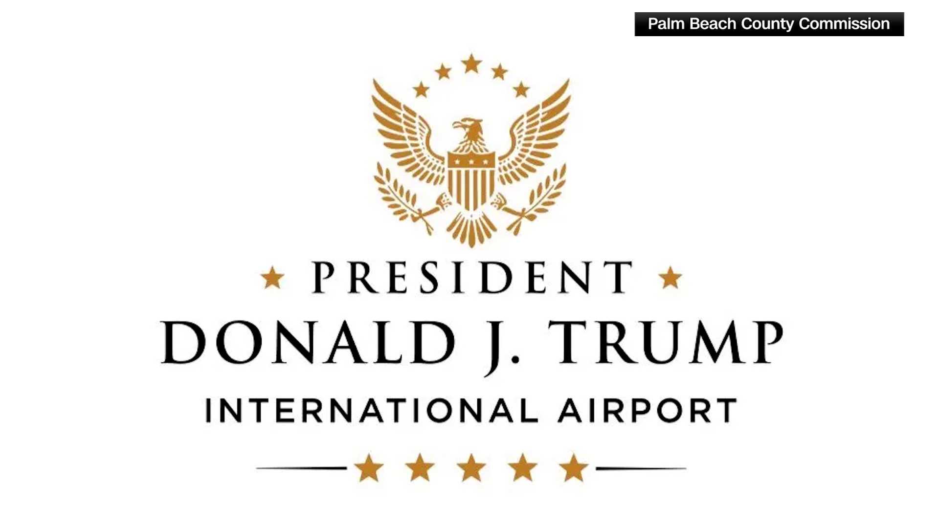 President Donald J. Trump International Airport﻿