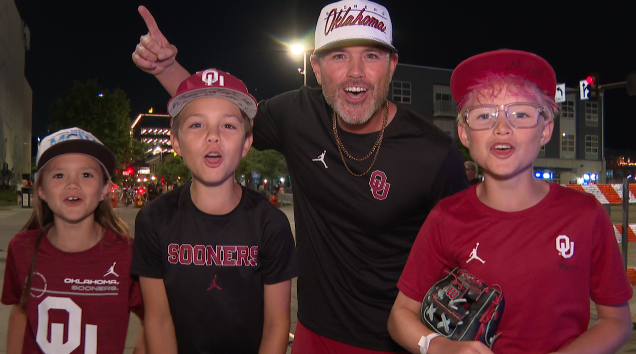The Byrum family celebrates an Oklahoma MCWS championship